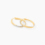 Cr&eacute;oles Doralynne Or Bicolore - Cr&eacute;oles Femme | Marc Orian