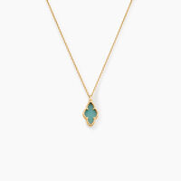Collier Reflets Pop Or Jaune Nacre