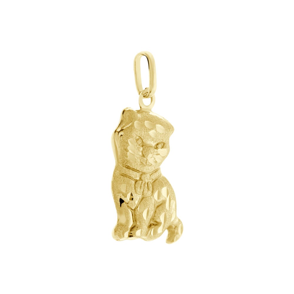 Pendentif Egee Chat Or Jaune - Pendentifs Famille | Marc Orian