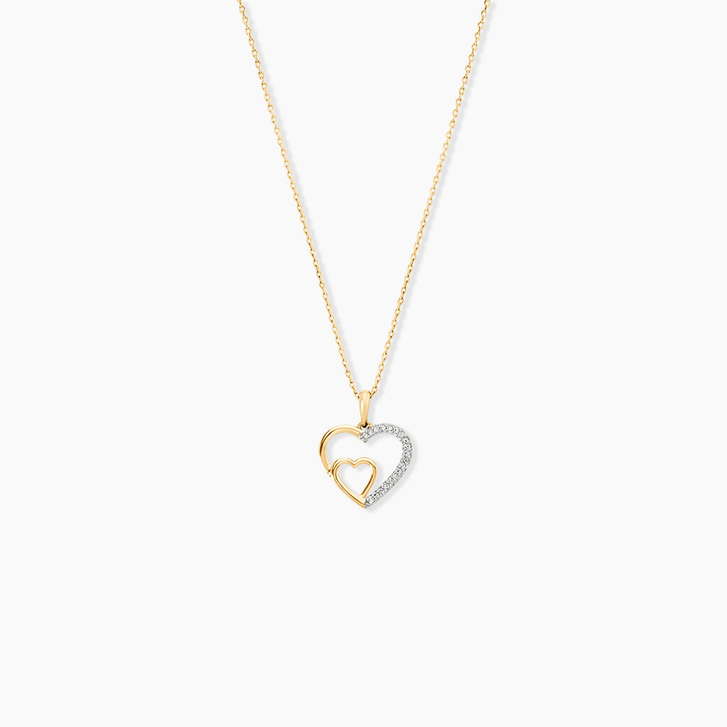 Collier Abena Or Jaune Diamant - Colliers avec pierres Femme | Marc Orian