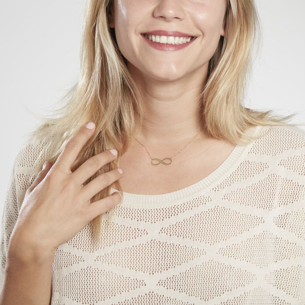 Collier Paula Infini Or Jaune - Colliers ete Femme | Marc Orian