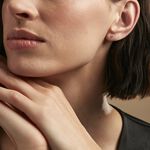 Boucles D'oreilles Puces Pepita Or Jaune Oxyde De Zirconium - Puces Famille | Marc Orian