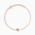 Bracelet Lylwen Argent Rose Oxyde De Zirconium - Bracelets fantaisie Femme | Marc Orian