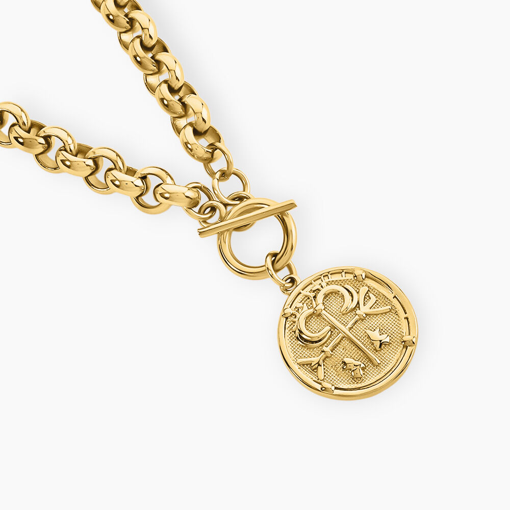 Collier Lexie Acier Jaune - Colliers fantaisie Femme | Marc Orian