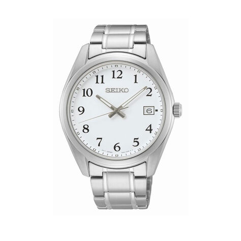 Montre Seiko Classique Blanc - Montres classiques Homme | Marc Orian