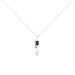 Collier Sagesse Or Blanc Saphir Et Diamant - Colliers avec pierres Femme | Marc Orian