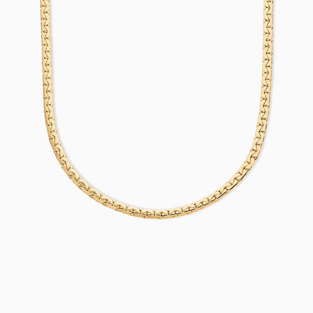 Collier Ivy Maille Haricot Or Jaune - Chaines Femme | Marc Orian