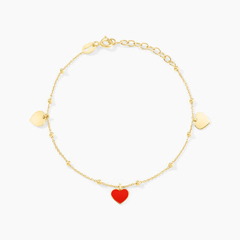 Bracelet Hinde Argent Jaune - Bracelets fantaisie Femme | Marc Orian