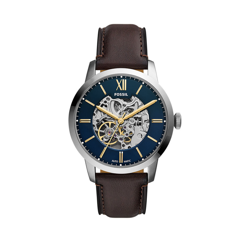 Montre Fossil Townsman Automatic Bleu - Montres automatiques Homme | Marc Orian