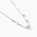 Collier Dua Argent Blanc Oxyde De Zirconium - Colliers avec pierres Femme | Marc Orian