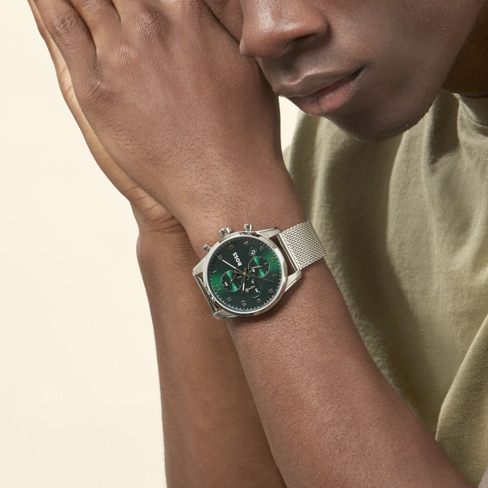 Montre Boss Skymaster Vert HIMHB1V1240 Marc Orian Bijouterie