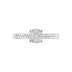 Bague Frika Or Blanc Diamant - Parures de mariage Femme | Marc Orian