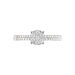Bague Frika Or Blanc Diamant - Parures de mariage Femme | Marc Orian