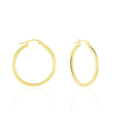 Créoles Verania Or Jaune - Boucles d'oreilles Créoles Femme | Marc Orian