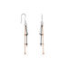 Boucles D'oreilles Pendantes Anfel Argent Tricolore - Pendantes Femme | Marc Orian