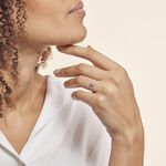 Bague Manon Or Blanc Topaze Et Oxyde De Zirconium - Bagues pierres fines Femme | Marc Orian