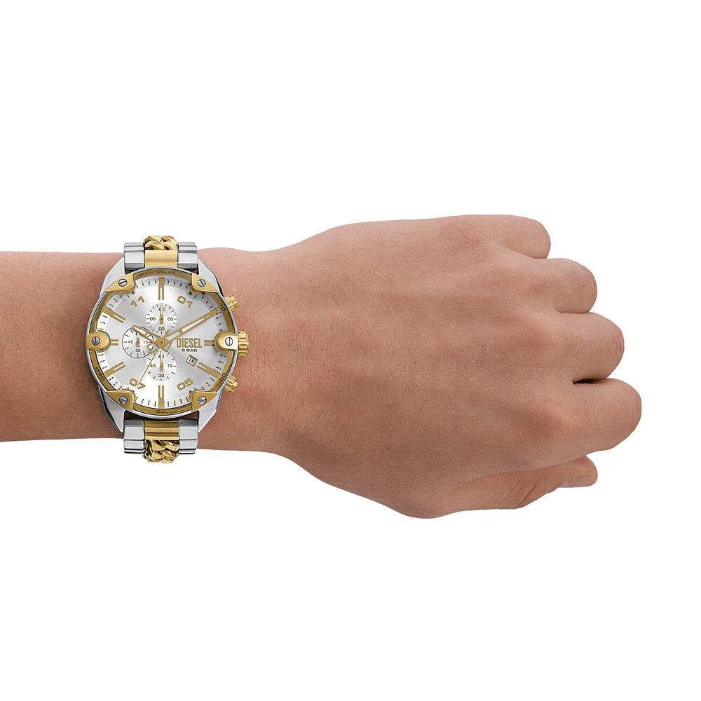 Montre Diesel Spiked Argenté - Montres étanches Homme | Marc Orian