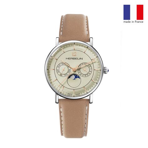 Montre Michel Herbelin Inspiration Crème - Montres classiques Homme | Marc Orian