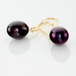 Boucles D'oreilles Pendantes Severiane Or Jaune Perle De Culture - Boucles d'oreilles mariage Femme | Marc Orian