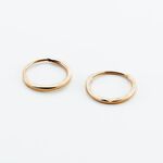 Cr&eacute;oles Valerina Or Rose - Cr&eacute;oles Femme | Marc Orian