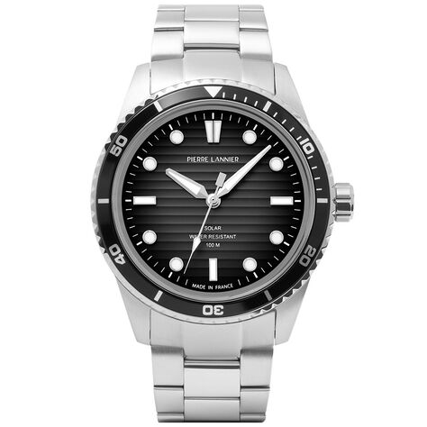Montre Pierre Lannier Inti Gris - Montres étanches Homme | Marc Orian