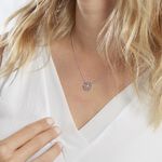 Collier Peinda Argent Blanc Oxyde De Zirconium - Colliers avec pierres Femme | Marc Orian