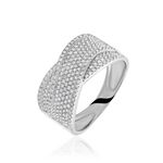 Bague Elyne Or Blanc Diamant - Parures de mariage Femme | Marc Orian