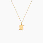 Pendentif Lamie Zodiaque Parchemin Or Jaune - Bijoux personnalis&eacute;s Famille | Marc Orian