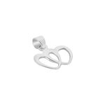 Pendentif Lehinaae Argent Blanc - Bijoux fantaisie Femme | Marc Orian