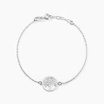 Bracelet Marijan Argent Blanc - Bracelets fantaisie Femme | Marc Orian