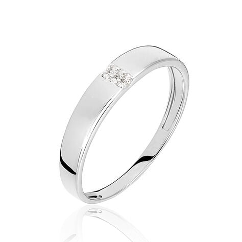 Bague Soha Or Blanc Diamant - Bagues pierres précieuses Femme | Marc Orian