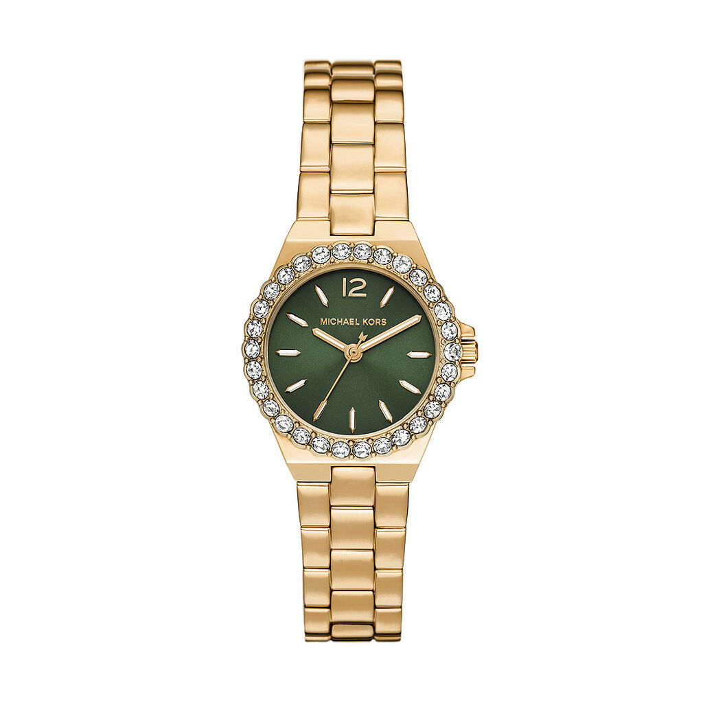 Montre Michael Kors Lennox Vert - Montres &eacute;tanches Femme | Marc Orian