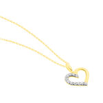 Collier Christine Or Jaune Diamant - Colliers avec pierres Femme | Marc Orian
