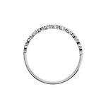 Bague Lilibeth Argent Blanc - Bijoux fantaisie Femme | Marc Orian