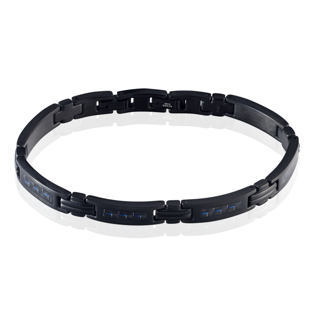 Bracelet Phebus Him Felipe Acier Noir - Bracelets Homme | Marc Orian