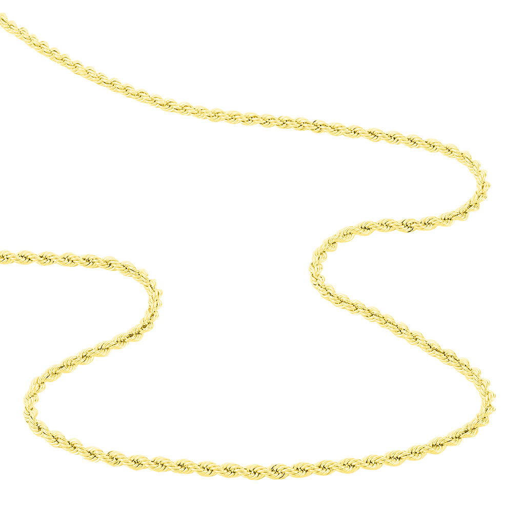Collier Louveae Maille Corde Or Jaune - Chaines Femme | Marc Orian