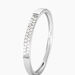 Alliance Amani Or Blanc Diamant - Parures de mariage Femme | Marc Orian