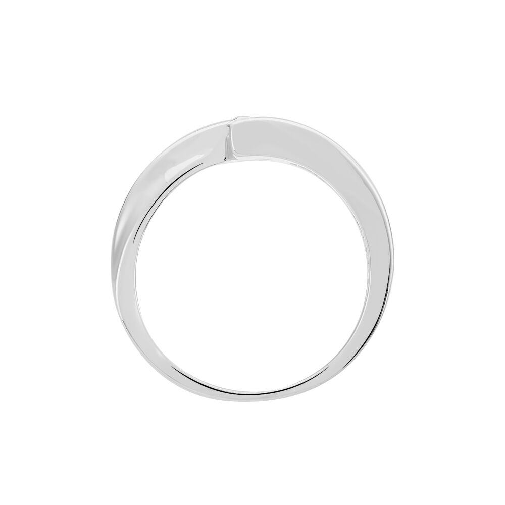 Bague Mary-paule Argent Blanc Oxyde De Zirconium - Solitaires Femme | Marc Orian