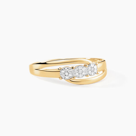 Bague Nolan Or Jaune Diamant - Parures de mariage Femme | Marc Orian