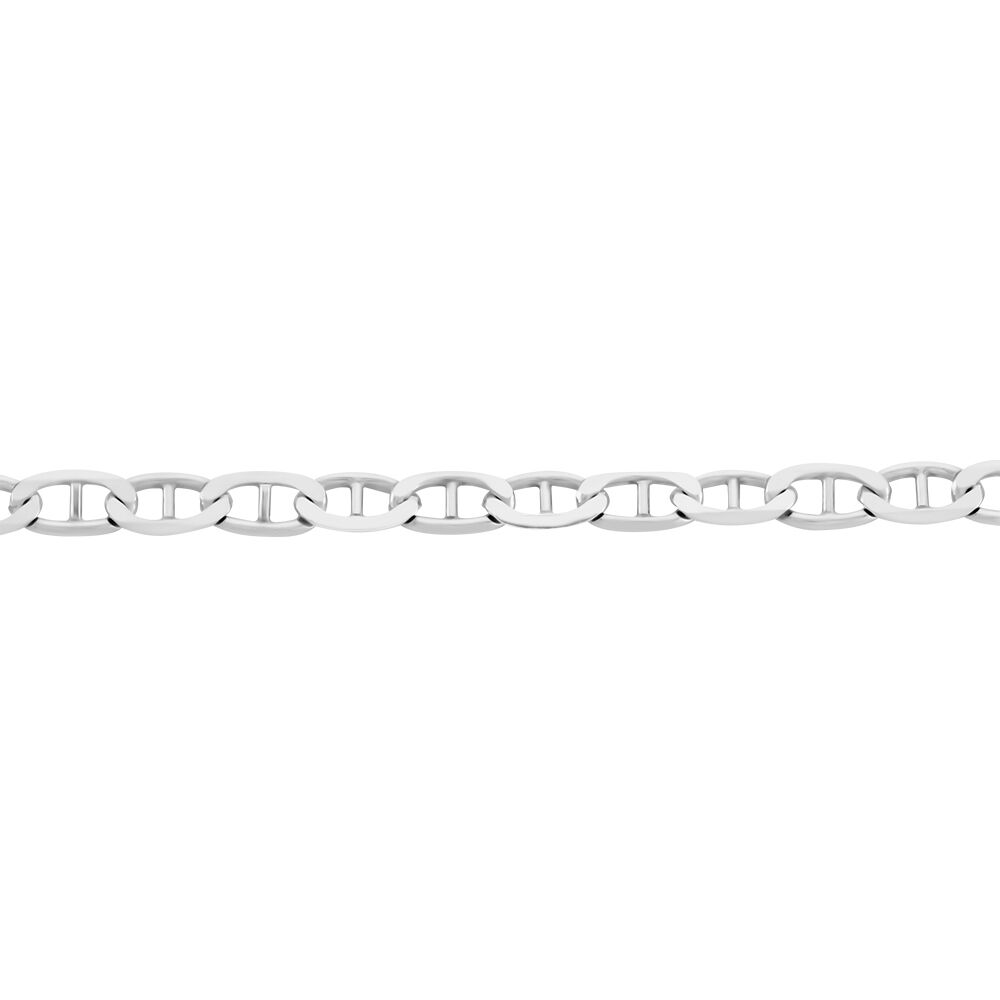 Bracelet Piato Argent Blanc - Bracelets mailles Homme | Marc Orian