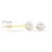 Boucles D'oreilles Puces Kesya Nacres Bouton Or Jaune Perle De Culture - Boucles d'oreilles mariage Famille | Marc Orian