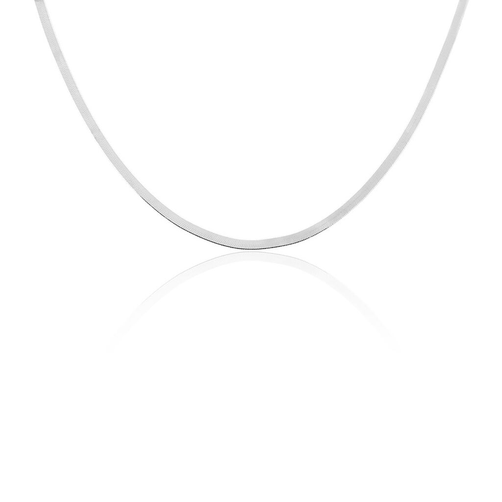 Collier Argent Blanc Alyona - Colliers fantaisie Femme | Marc Orian