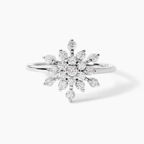 Bague Effie Argent Blanc Oxyde De Zirconium - Bijoux fantaisie Femme | Marc Orian