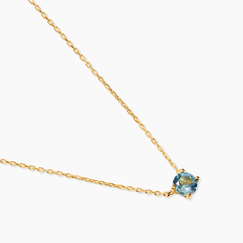 Collier Safae Or Jaune Topaze - Colliers avec pierres Femme | Marc Orian
