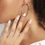 Cr&eacute;oles Carmela Acier Blanc - Cr&eacute;oles Femme | Marc Orian