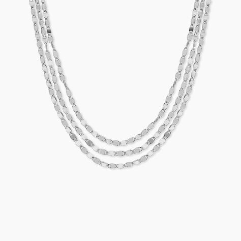 Collier Argent Mavr - Colliers multirangs Femme | Marc Orian
