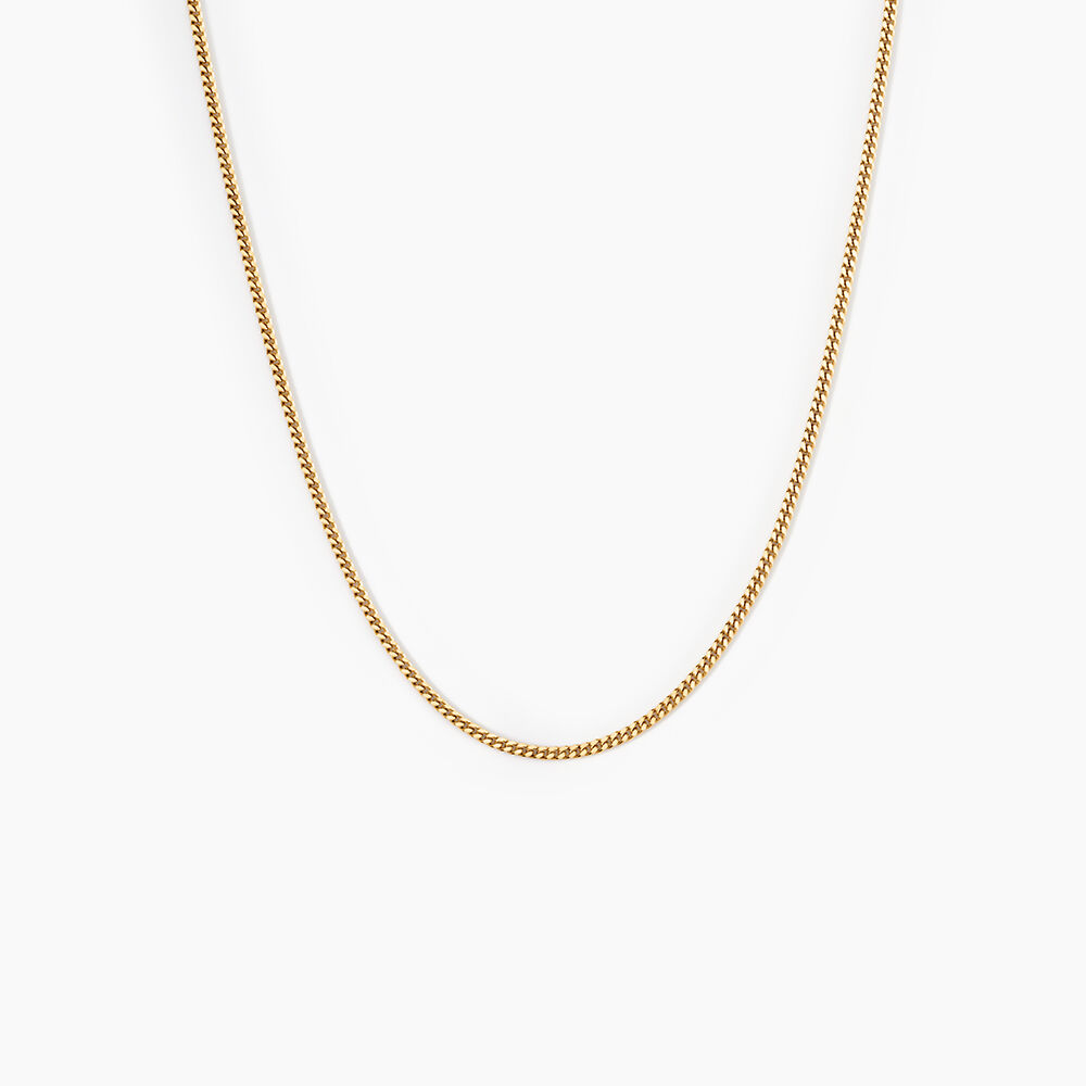 Chaîne Imad Maille Gourmette Or Jaune - Chaines Femme | Marc Orian