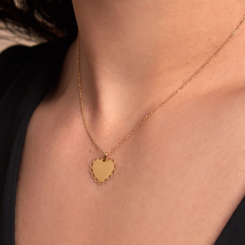 Pendentif Cassarah Or Jaune - Bijoux personnalisés Femme | Marc Orian