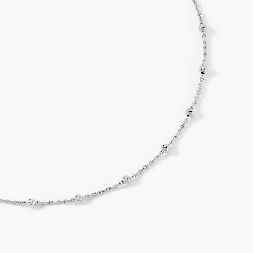 Collier Elea Argent Blanc - Colliers fantaisie Femme | Marc Orian