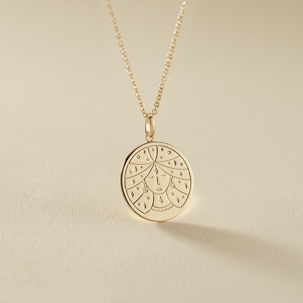 Collier Astro Plaqu&eacute; Or - Colliers ete Femme | Marc Orian